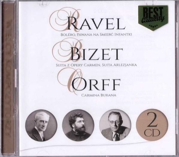 Stora kompositörer - Ravel, Bizet, Orff (2CD) |