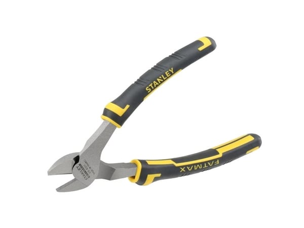 Stanley 0-89-860, Diagonal tang, Kromstål, Sort, Gult, 175 mm