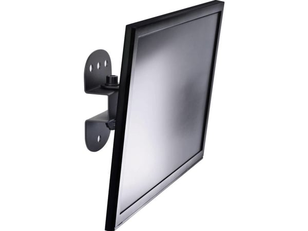 SpeaKa Professional SP-6012040, 25 kg, 33 cm (13"), 68,6 cm (27"), 75 x 75 mm, 100 x 100 mm, Svart