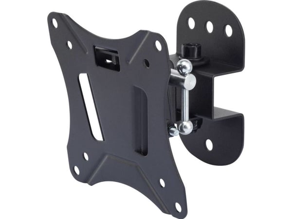 SpeaKa Professional SP-6012040, 25 kg, 33 cm (13"), 68,6 cm (27"), 75 x 75 mm, 100 x 100 mm, Svart