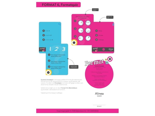 Format 6, Formatquiz | Lone Anesen; Nina Winther Arnt | Språk: Dansk