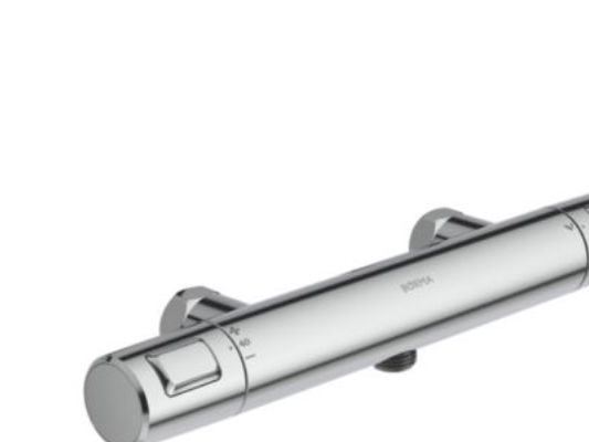 Ideal Standard Ceratherm T25 termostatarmatur med 1/2" afgang - eksklusiv rosetter og forskruninger