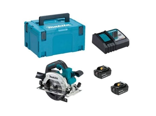 Makita DHS660RTJ - Sirkelsag - trådløs - 165 mm - 2 batterier - 18 V