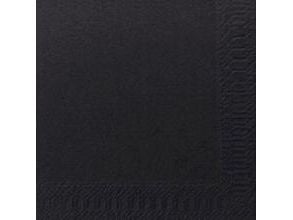 Duni 24x24 cm 2-kertainen Sort,8 pk x 300 pk/krt