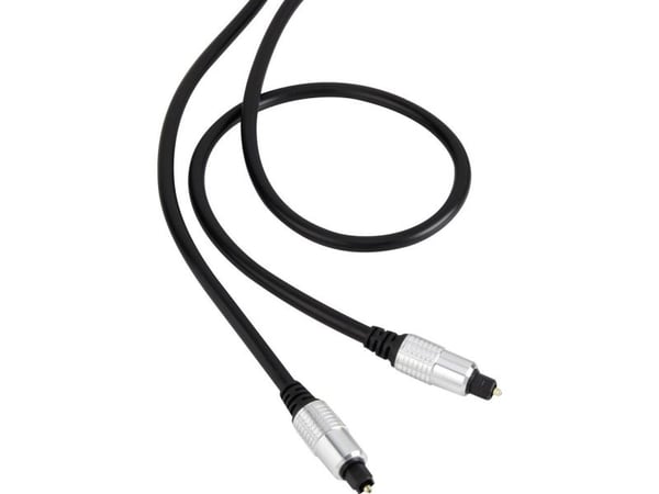 SpeaKa Professional SP-7870568, TOSLINK, Hankjønn, TOSLINK, Hankjønn, 1,5 m, Svart