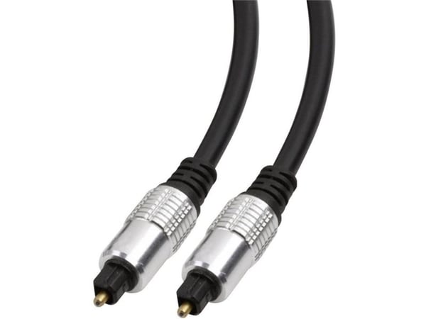 SpeaKa Professional SP-7870568, TOSLINK, Hankjønn, TOSLINK, Hankjønn, 1,5 m, Svart