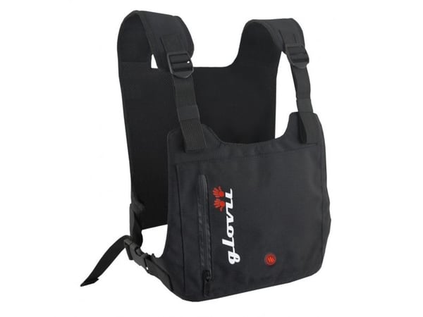 Glovii - Universelle Akku Beheizte Weste, Größen: Uni, Beskyttende vest, Skigåing, Snowboarding, Unisex, Sort, Alle (tider), Alle sesonger