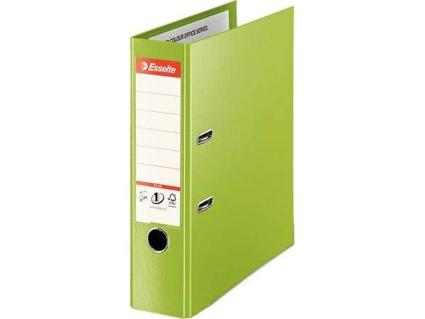 Esselte No.1 Power - Hevarmbuefil - bokryggbredde: 80 mm - for A4 Maxi - kapasitet: 550 ark - grønn