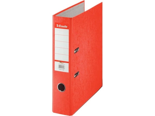 Esselte Cardboard binder Rainbow, 75mm, A4, Rød, 7,5 cm, 72 mm, 318 mm, 428 g