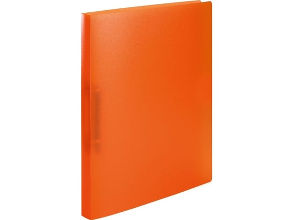 HERMA - Ringpärm - ryggbredd: 25 mm - för A4 (210 x 297 mm) - genomskinlig orange