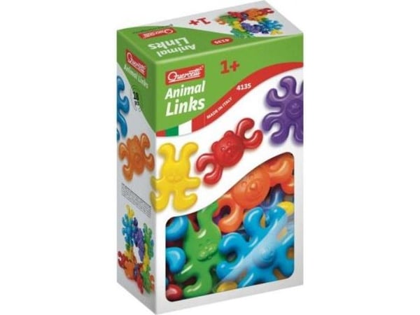 Quercetti Geokid dyretema 18 deler 040-4135