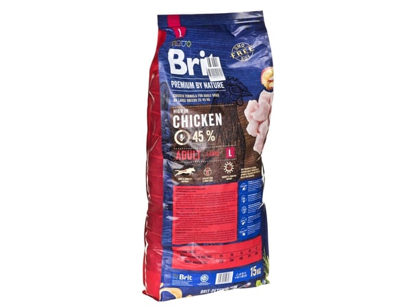 Brit 8595602526468, Voksen, Maxi (26 - 44 kg), Kylling, 15 kg