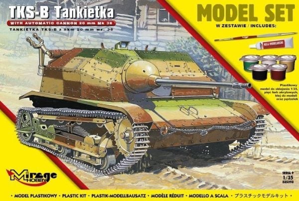 Tankietka Tks-B z Nkm 20mm wz38 Set