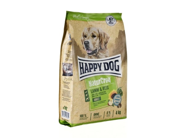 Happy Dog NaturCroq Lamm & Reis, Voksen, Lam, Ris, 4 kg