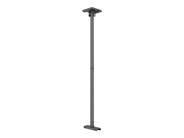 Multibrackets PRO Series M Ceiling Extension kit Pro - Asennussarja (kattoasennukseen, jatkoputki (3 m)) - LCD-näytölle - teräs - musta - näytön ko...