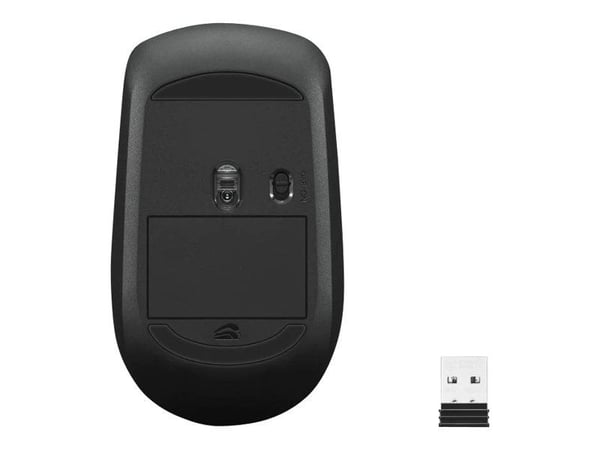 Lenovo 400 Wireless mouse, 2.4 GHz Wireless via Nano USB, Black