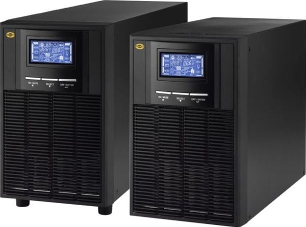 Orvaldi VWPP3K, Dobbeltkonvertering (Online), 3 kVA, 2700 W, Ren sinus, 220 V, 240 V