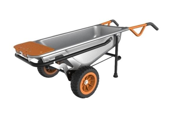WORX WG050, Metall, Håndtruck, Sort, Oransje, Rustfritt stål, 140 kg, 2 hjul, 18 kg