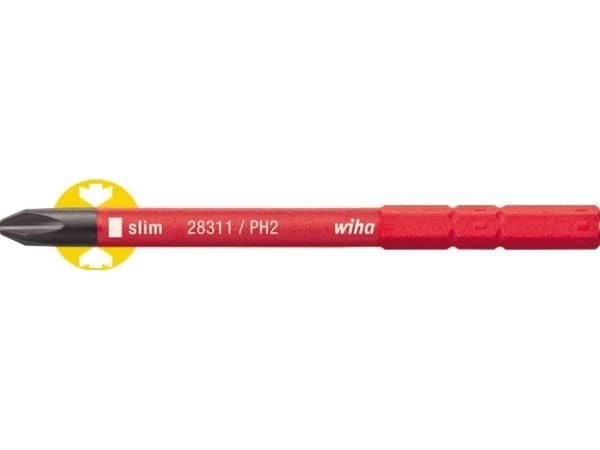 Wiha slimBit, 1 kpl, Phillips, PH 2, 7,5 cm, 11,3 g