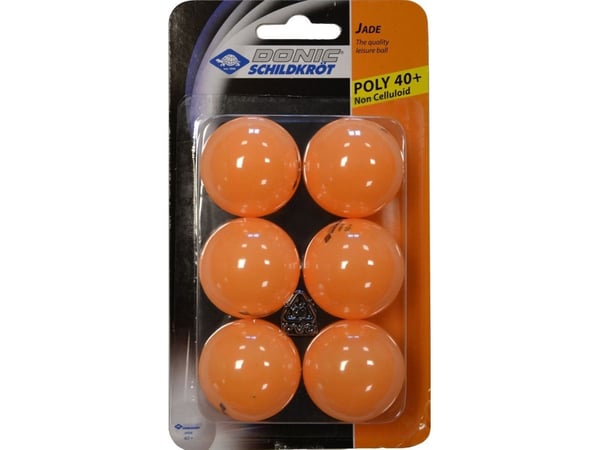 Victoria Sport Jade bordtennisballer, oransje, 6 stk