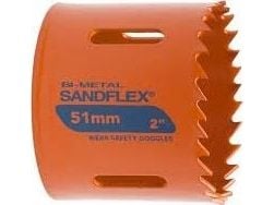 Bahco 3830-127-VIP, Enkelt, Bor, Metall, Plast, Rustfritt stål, Stål, Tre, Oransje, Koboltstål, Bimetall