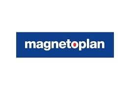 Magnetoplan 16673, Whiteboard-magnet, Sort, Gult, 4 stykker
