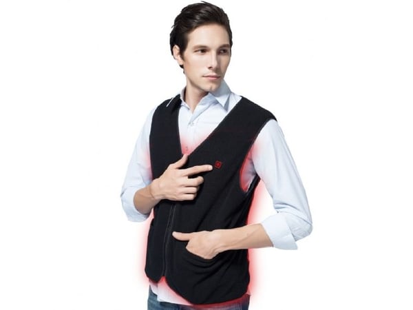 Glovii GV1L, Beskyttende vest, Skigåing, Snowboarding, Unisex, Sort, Alle (tider), L
