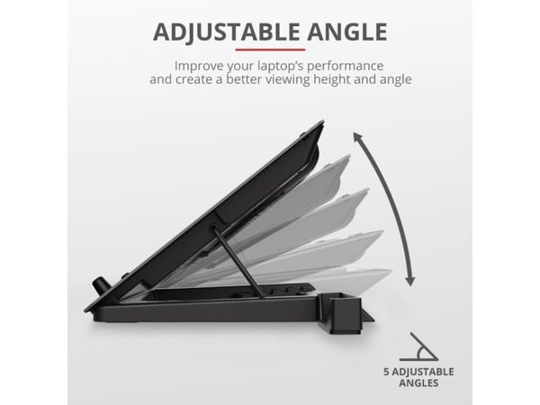 Trust GXT - Fläkt till bärbar dator/notebook - 17.3" - 130 mm