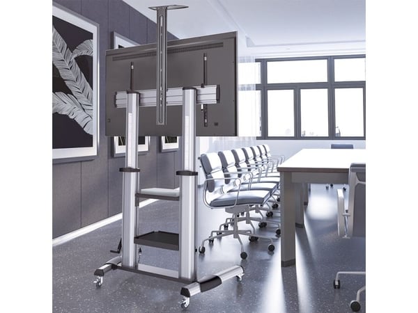 LogiLink BP0084, 100 kg, 152,4 cm (60"), 2,54 m (100"), 200 x 200 mm, 1000 x 600 mm, 1230 - 1680 mm
