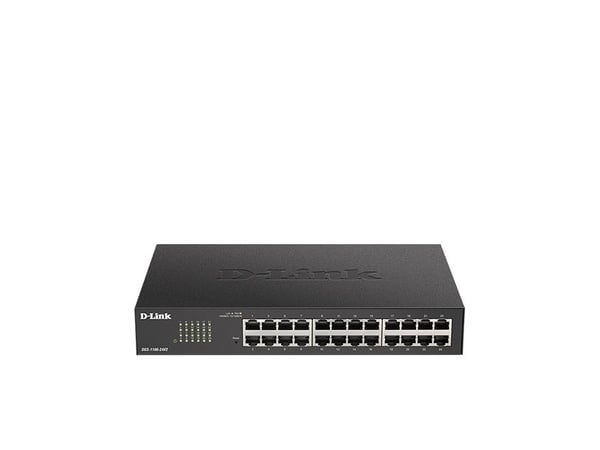 D-Link DGS 1100-24V2 - Switch - smart - 24 x 10/100/1000 - stasjonær, rackmonterbar