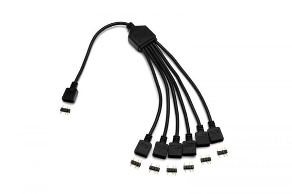 EK Water Blocks EK-D-RGB 6-Fach D-RGB Splitterkabel