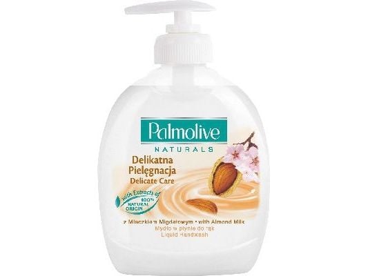Palmolive Almond Milk, Hud, Flytende såpe, Rensende, Mykgjører, Hvit, Almond, 300 ml
