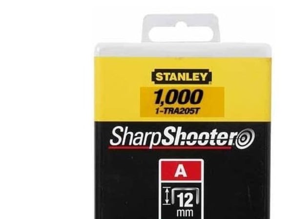 Stanley 1-TRA208T, 1000 stifter, Stål, TR151YL TR150L, 99 mm, 33 mm, 100 g