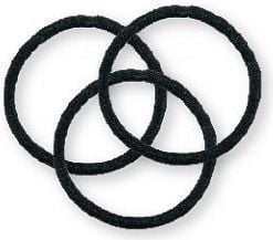 TOP CHOICE pyntesviskelær medium black 10 stk.