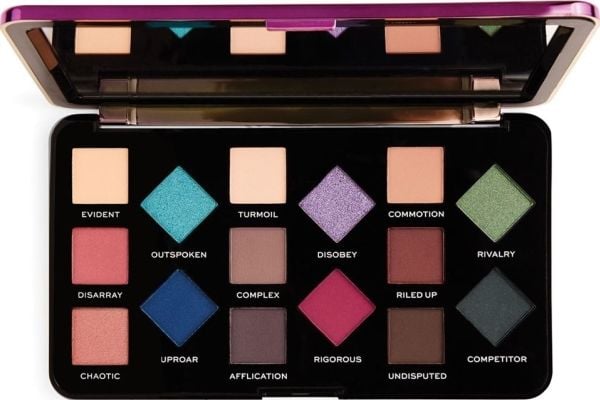 Makeup Revolution I Heart Revolution Palette 18 øyenskygger Parental Advisory 1 stk.