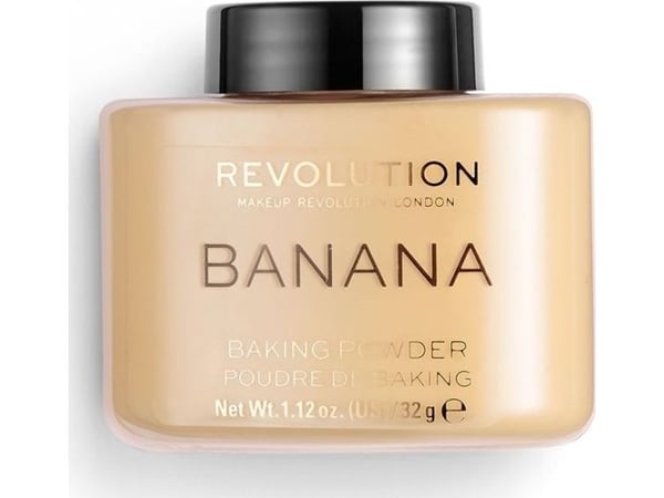 Makeup Revolution løst pudder Loose Baking Powder Banana 32 g