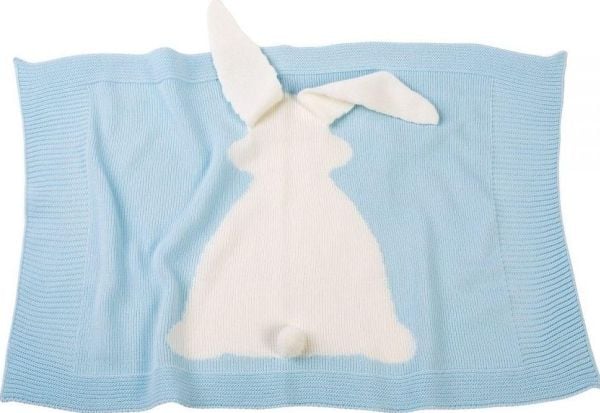 Llorens babyteppe blått Llorens babyteppe blått