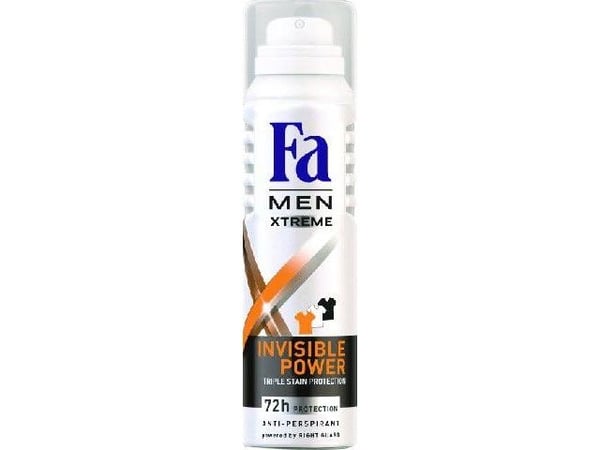 H FA MEN DEO SPRAY Xtreme Invisible 150ml TOP