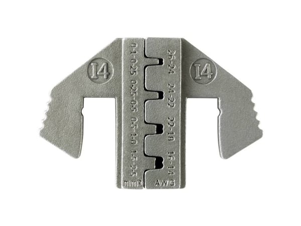 Toolcraft TO-6483003, Puristuspesän muotti, 1 kpl, 2,5 mm², TOOLCRAFT PZ-500 Toolcraft TO-6483003, Puristuspesän muotti, 1 kpl, 2,5 mm², TOOLCRAFT PZ-500