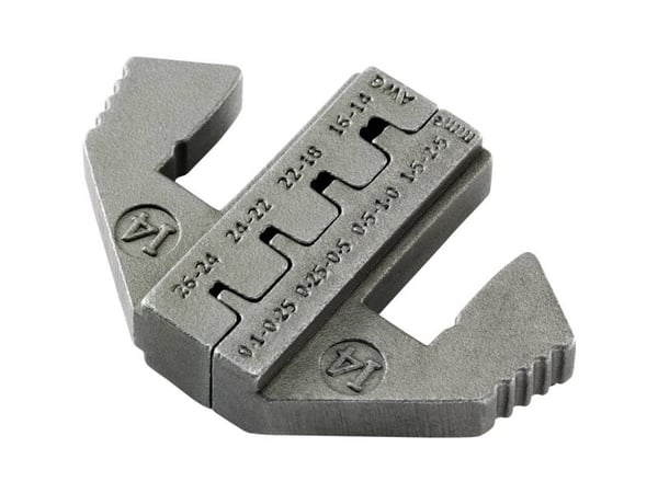 Toolcraft TO-6483003, Puristuspesän muotti, 1 kpl, 2,5 mm², TOOLCRAFT PZ-500