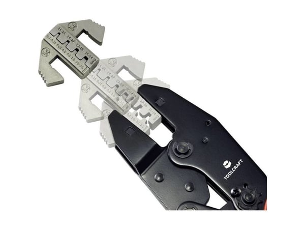 Toolcraft TO-6483003, Puristuspesän muotti, 1 kpl, 2,5 mm², TOOLCRAFT PZ-500
