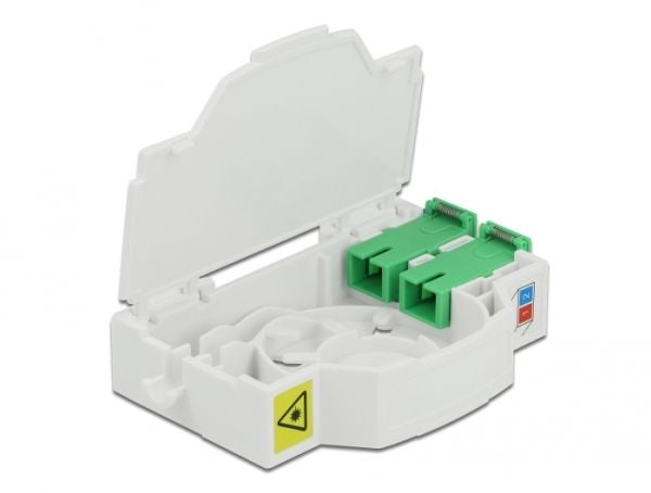 DeLOCK 85922, Hvit, Akrylonitril-butadien-styren (ABS), 60,5 mm, 85 mm, 18,5 mm, 1 stykker