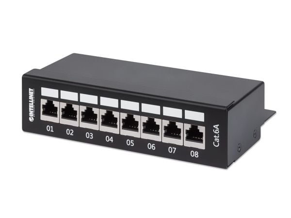Intellinet 720908, IEEE 802.3, IEEE 802.3ab, IEEE 802.3u, 10/100/1000Base-T(X), Gigabit Ethernet, 1000 Mbit/s, Gull, Cat6a