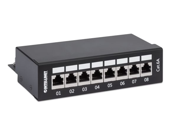 Intellinet 720908, IEEE 802.3, IEEE 802.3ab, IEEE 802.3u, 10/100/1000Base-T(X), Gigabit Ethernet, 1000 Mbit/s, Gull, Cat6a