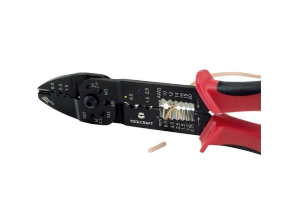 Toolcraft PLC-4131, Crimpverktyg