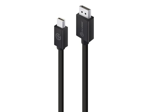 ALOGIC ELMDPDP-01, 1 m, Mini DisplayPort, DisplayPort, Uros, Uros, 3840 x 2160 pikseliä