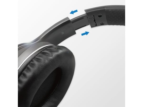 LogiLink BT0053, Trådløs, Musikk, 200 g, Hodesett, Sort