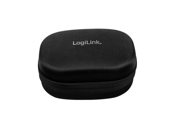 LogiLink BT0053, Trådløs, Musikk, 200 g, Hodesett, Sort