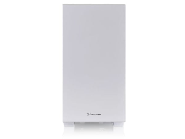 Thermaltake S100 TG Snow - Tempered Glass Snow Edition - tower - micro ATX - sidepanel med vindu (herdet glass) - ingen strømforsyning (PS/2) - hvi...