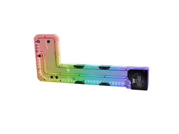 Thermaltake Pacific Core P5 DP-D5 Plus Distro-Plate with Pump Combo - nestejäähdytysjärjestelmän vesilohkon kiinnityslevyyn